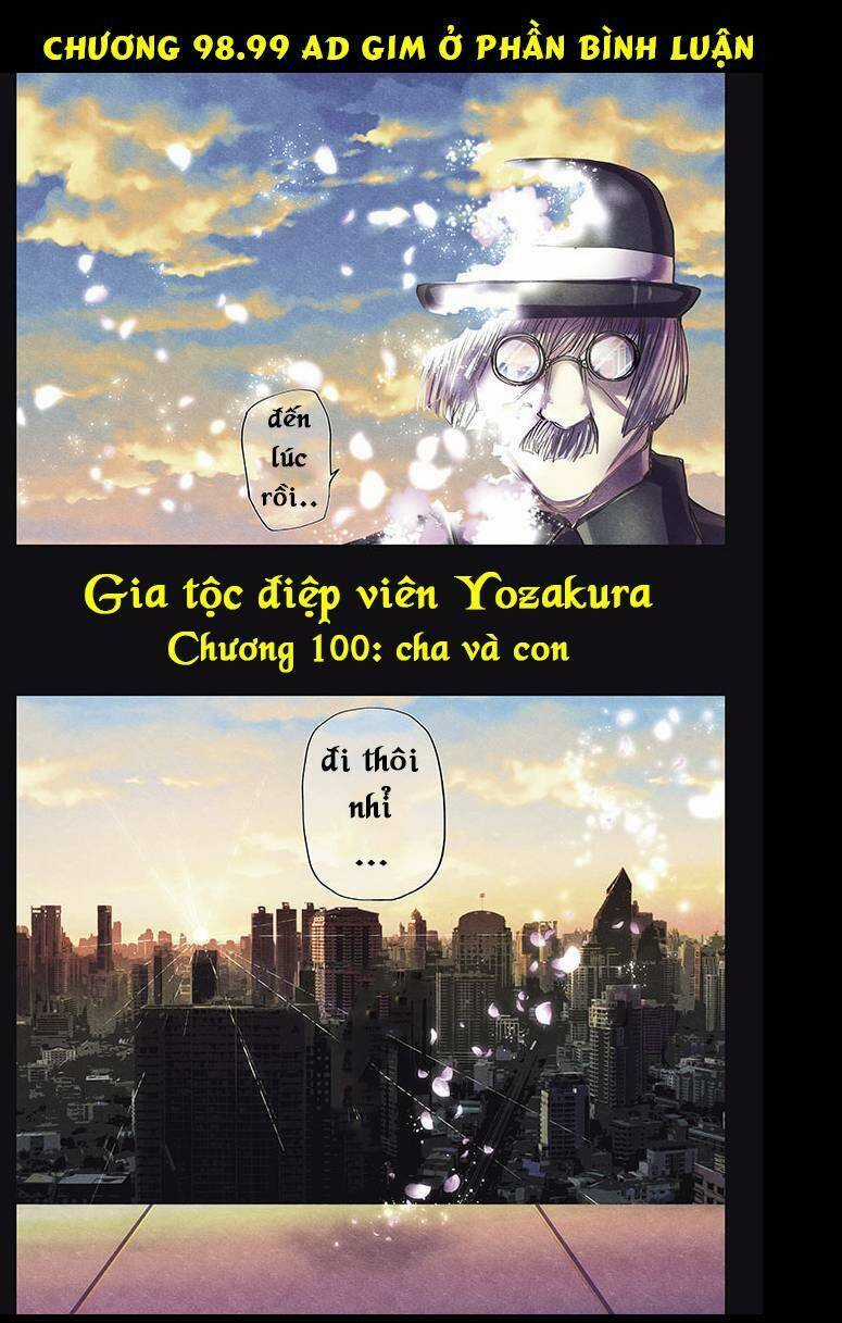 Gia Tộc Điệp Viên Yozakura Chapter 100 trang 0