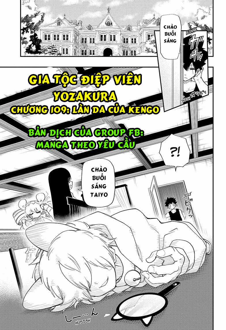Gia Tộc Điệp Viên Yozakura Chapter 109 trang 0