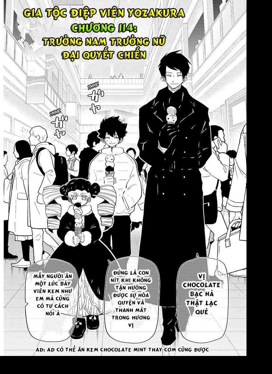 Gia Tộc Điệp Viên Yozakura Chapter 114 trang 0