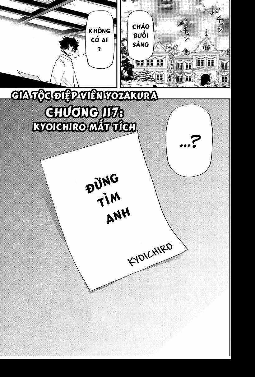Gia Tộc Điệp Viên Yozakura Chapter 117 trang 0