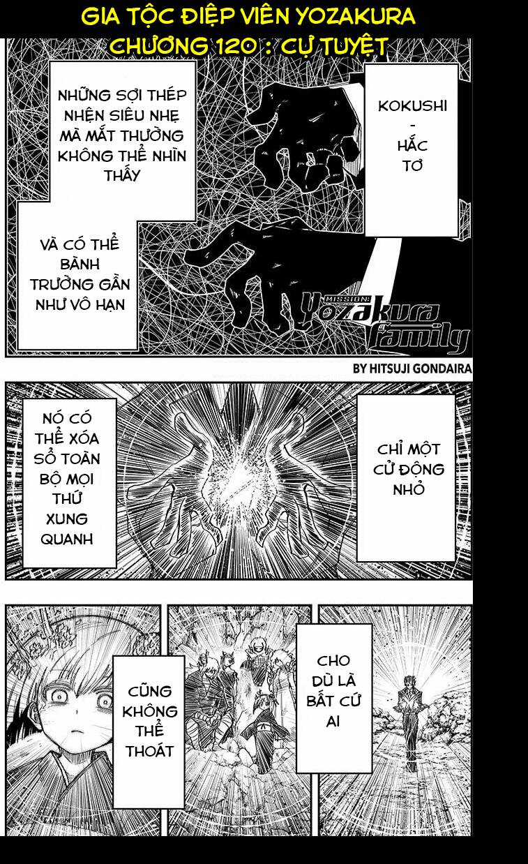 Gia Tộc Điệp Viên Yozakura Chapter 120 trang 0
