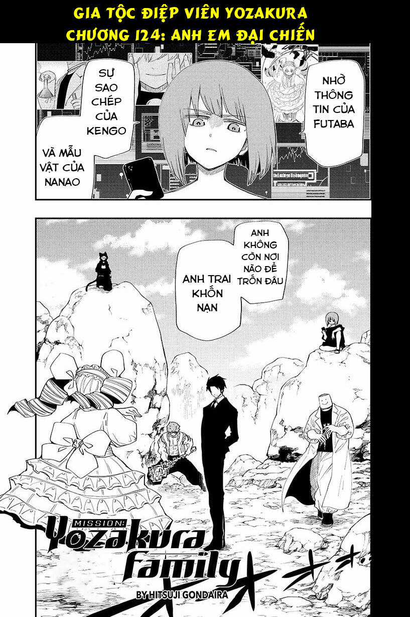 Gia Tộc Điệp Viên Yozakura Chapter 124 trang 0