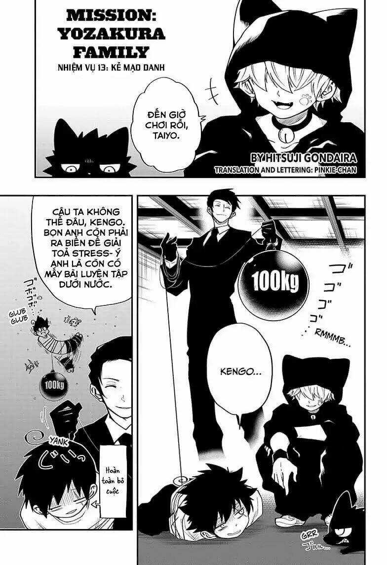 Gia Tộc Điệp Viên Yozakura Chapter 13 trang 1