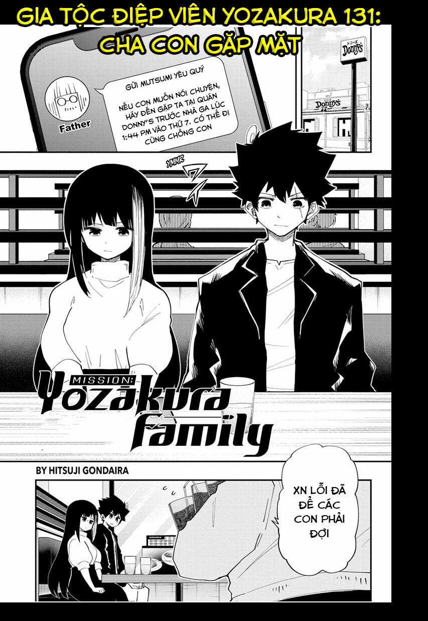 Gia Tộc Điệp Viên Yozakura Chapter 131 trang 0