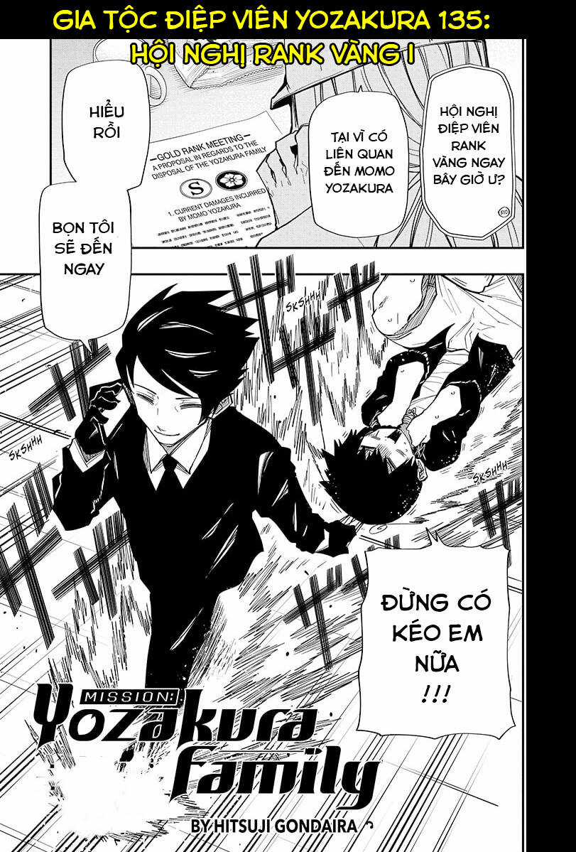 Gia Tộc Điệp Viên Yozakura Chapter 135 trang 0