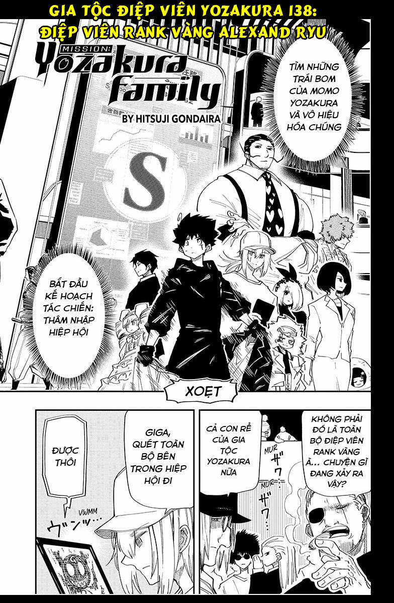 Gia Tộc Điệp Viên Yozakura Chapter 138 trang 0