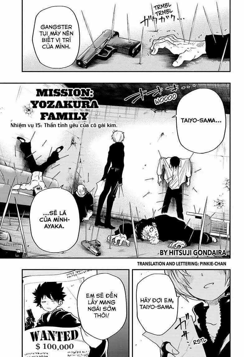 Gia Tộc Điệp Viên Yozakura Chapter 15 trang 1