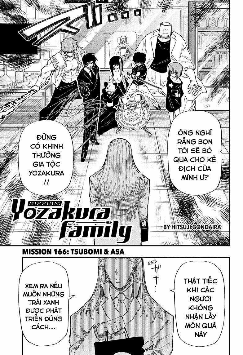 Gia Tộc Điệp Viên Yozakura Chapter 166 trang 0