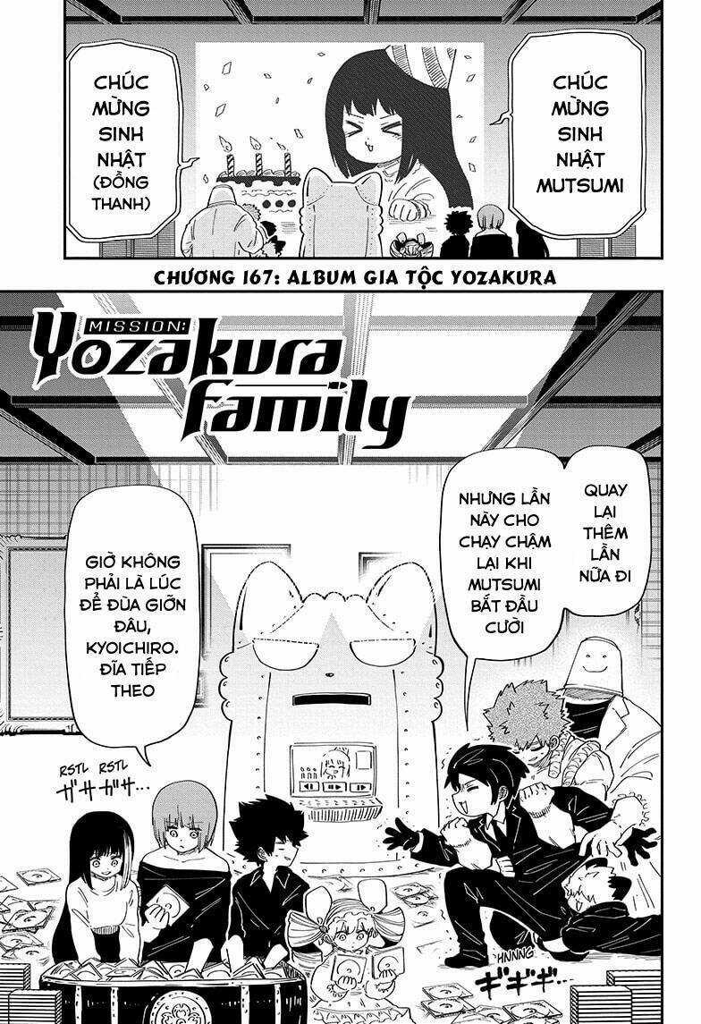 Gia Tộc Điệp Viên Yozakura Chapter 167 trang 0