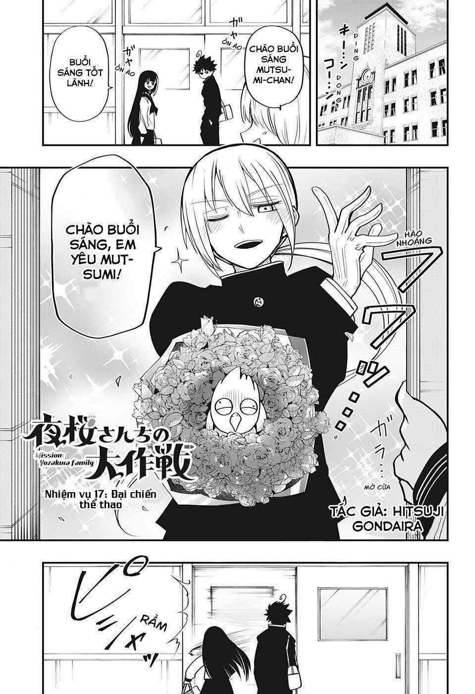 Gia Tộc Điệp Viên Yozakura Chapter 17 trang 1