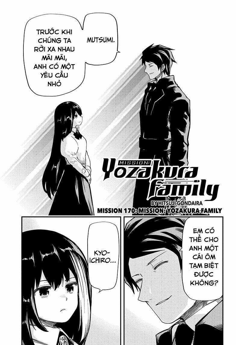 Gia Tộc Điệp Viên Yozakura Chapter 170 trang 0
