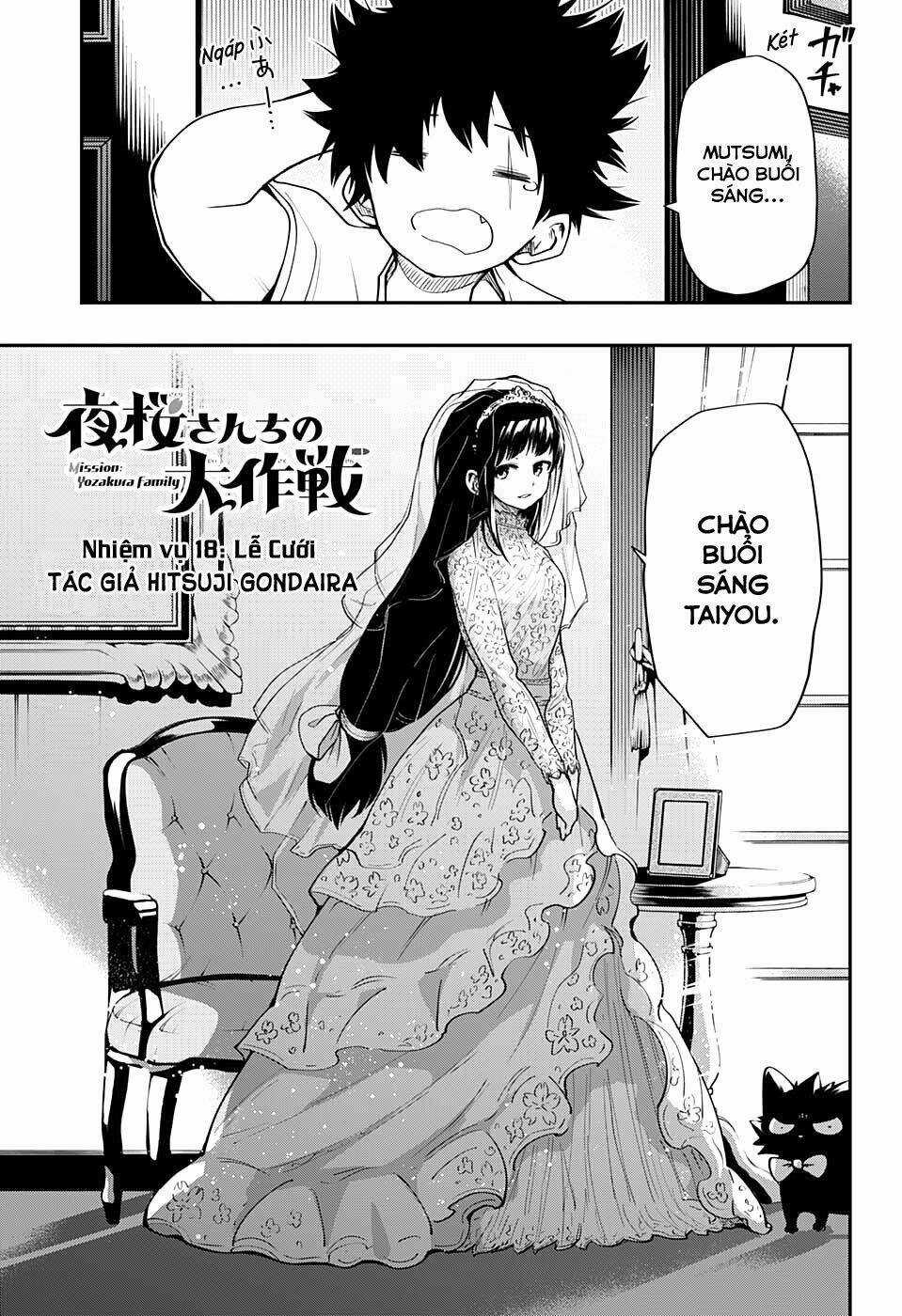 Gia Tộc Điệp Viên Yozakura Chapter 18 trang 1