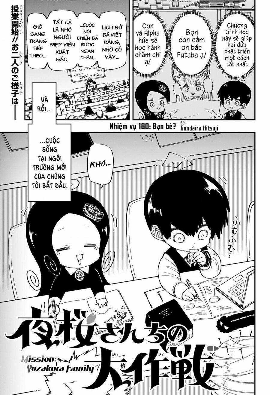 Gia Tộc Điệp Viên Yozakura Chapter 180 trang 0