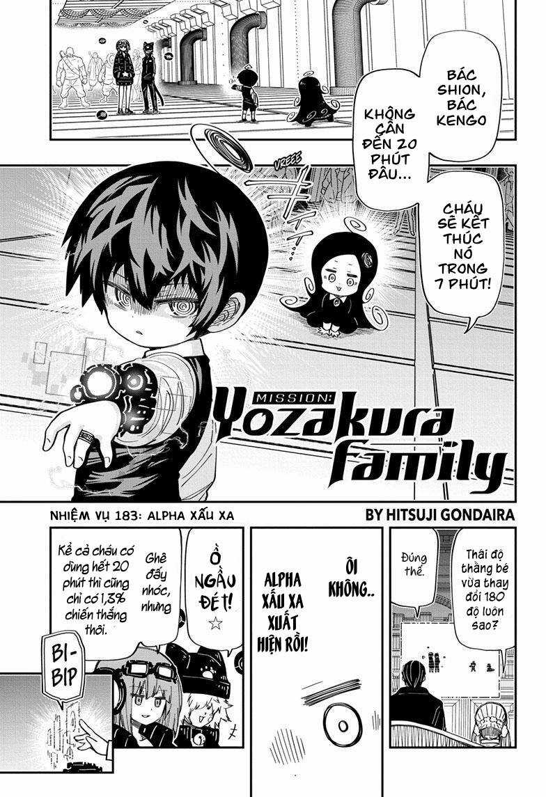 Gia Tộc Điệp Viên Yozakura Chapter 183 trang 1