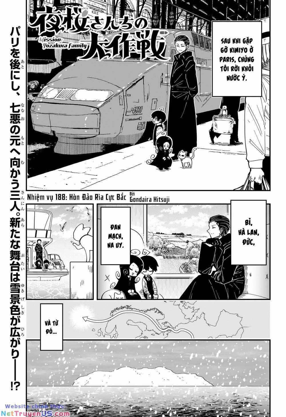 Gia Tộc Điệp Viên Yozakura Chapter 188: Hòn đảo rìa cực Bắc trang 1