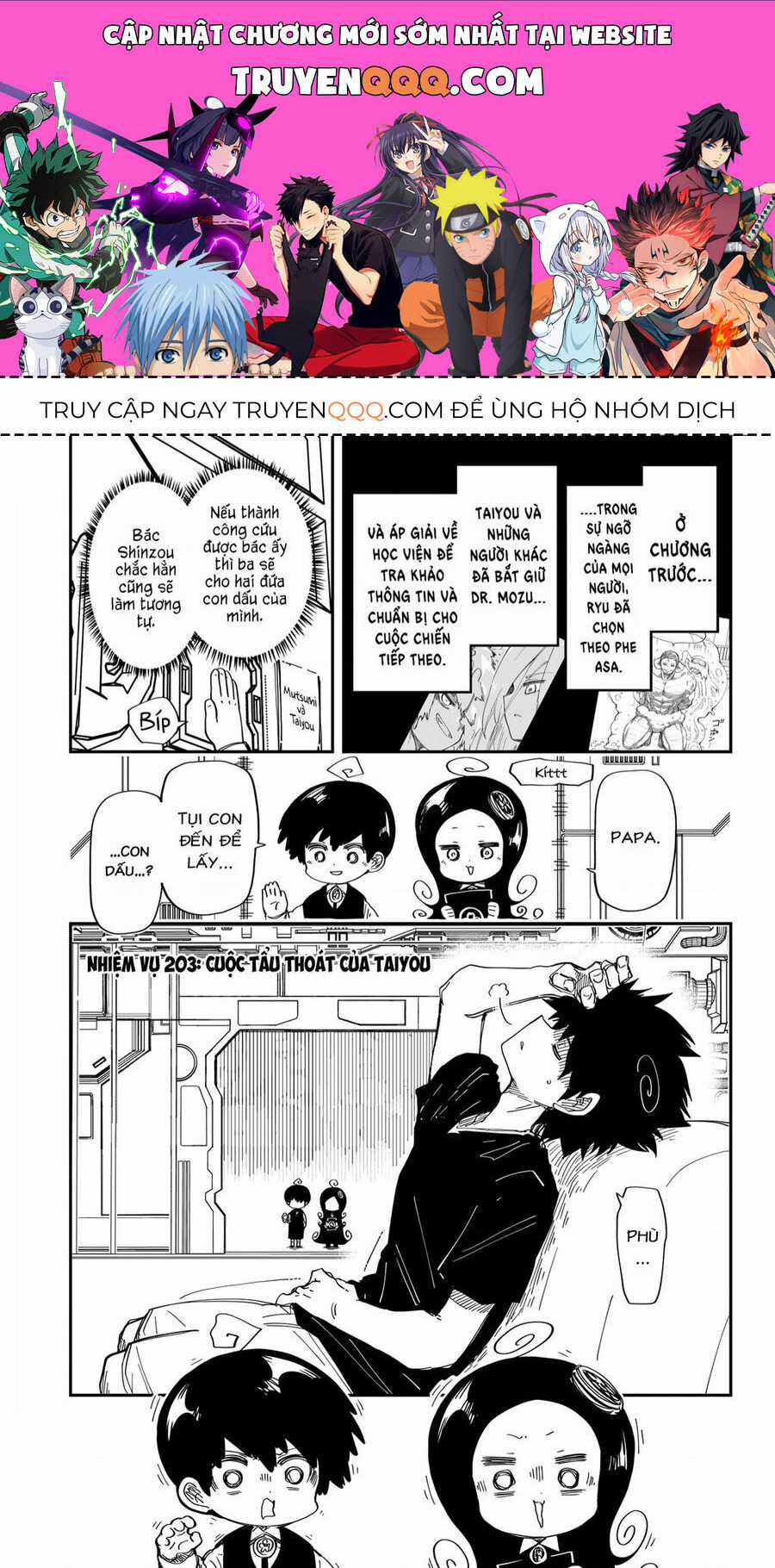 Gia Tộc Điệp Viên Yozakura Chapter 203 trang 0