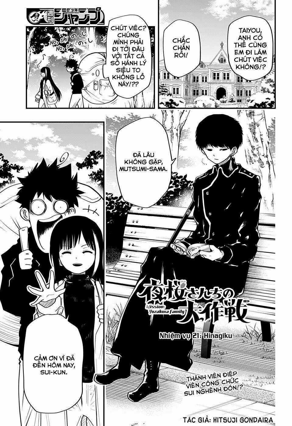 Gia Tộc Điệp Viên Yozakura Chapter 21 trang 1