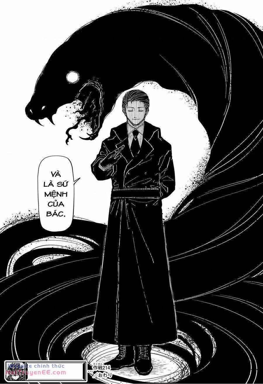 Gia Tộc Điệp Viên Yozakura Chapter 214 trang 17