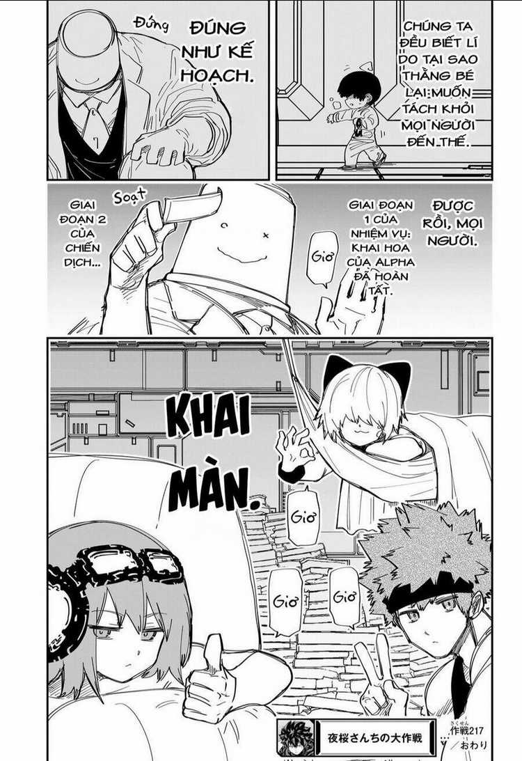 Gia Tộc Điệp Viên Yozakura Chapter 217 trang 20