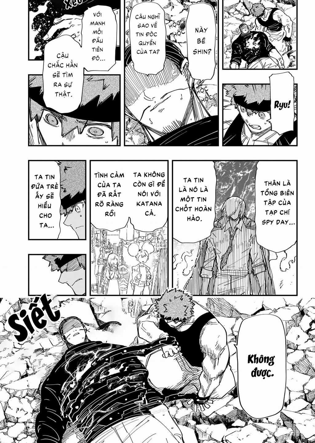 Gia Tộc Điệp Viên Yozakura Chapter 235 trang 16