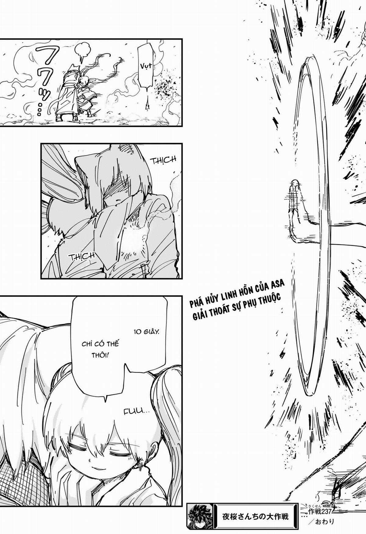 Gia Tộc Điệp Viên Yozakura Chapter 237 trang 21