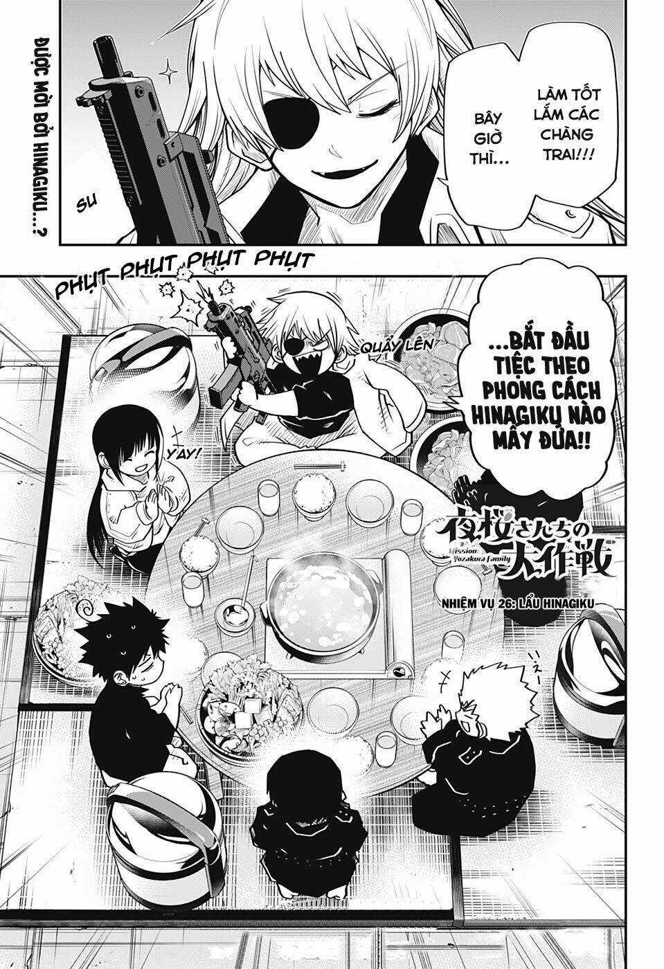 Gia Tộc Điệp Viên Yozakura Chapter 26 trang 1