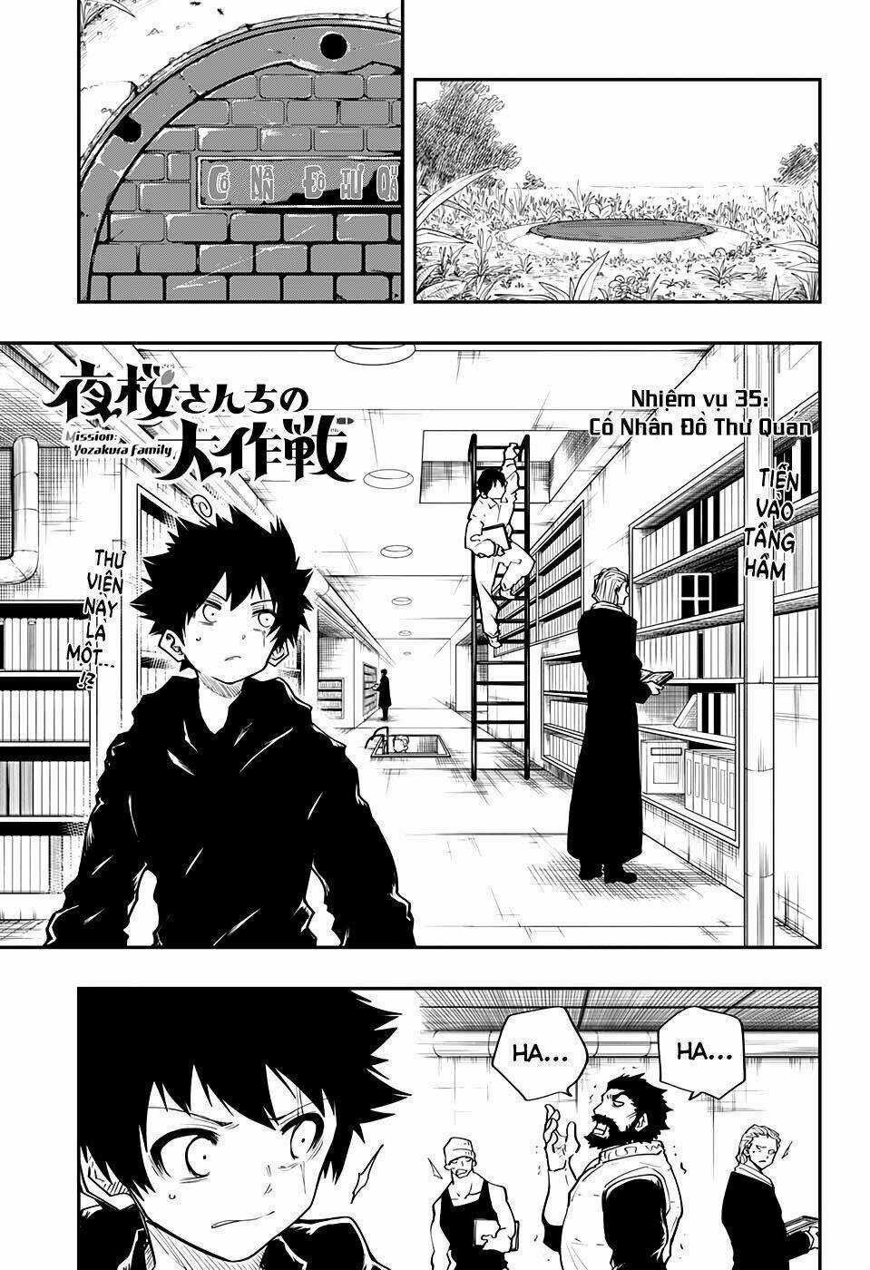 Gia Tộc Điệp Viên Yozakura Chapter 35 trang 1