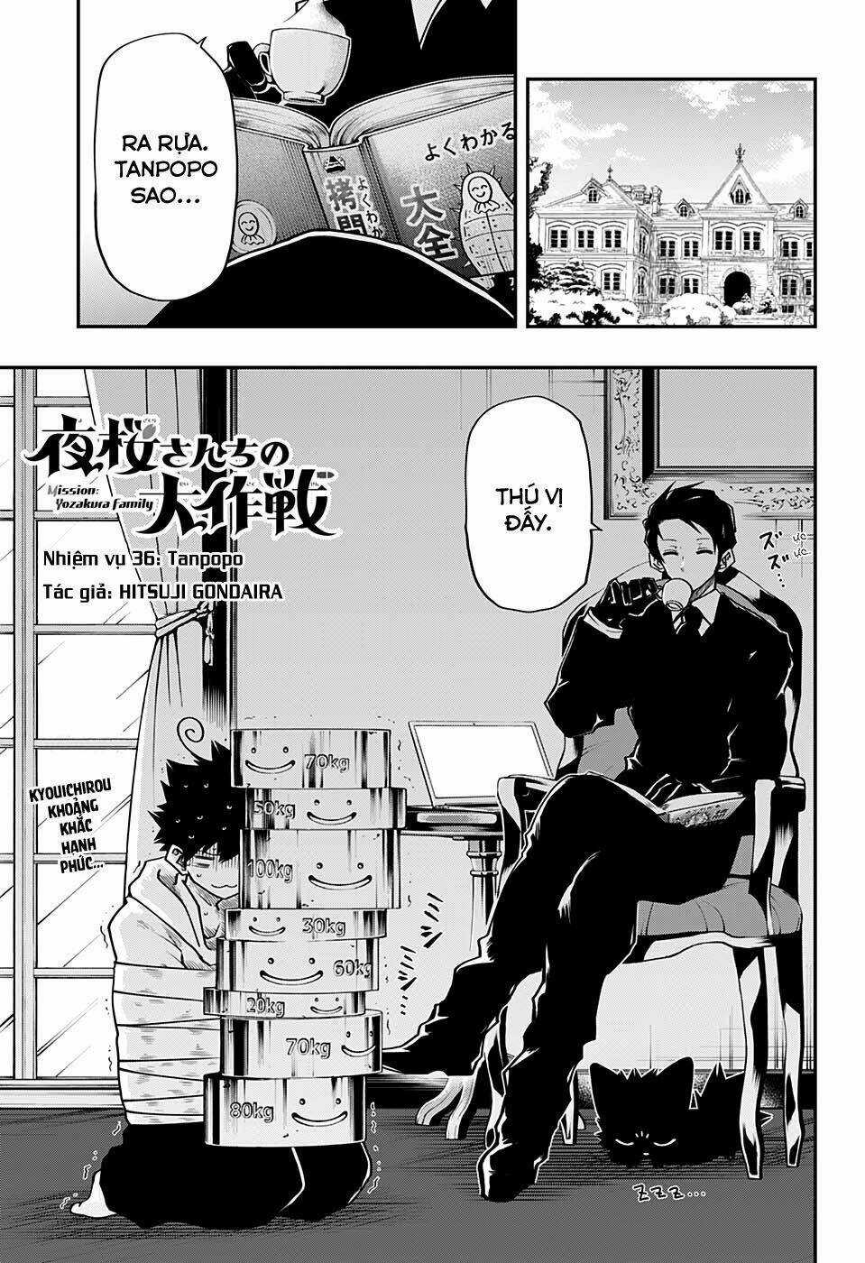 Gia Tộc Điệp Viên Yozakura Chapter 36 trang 1