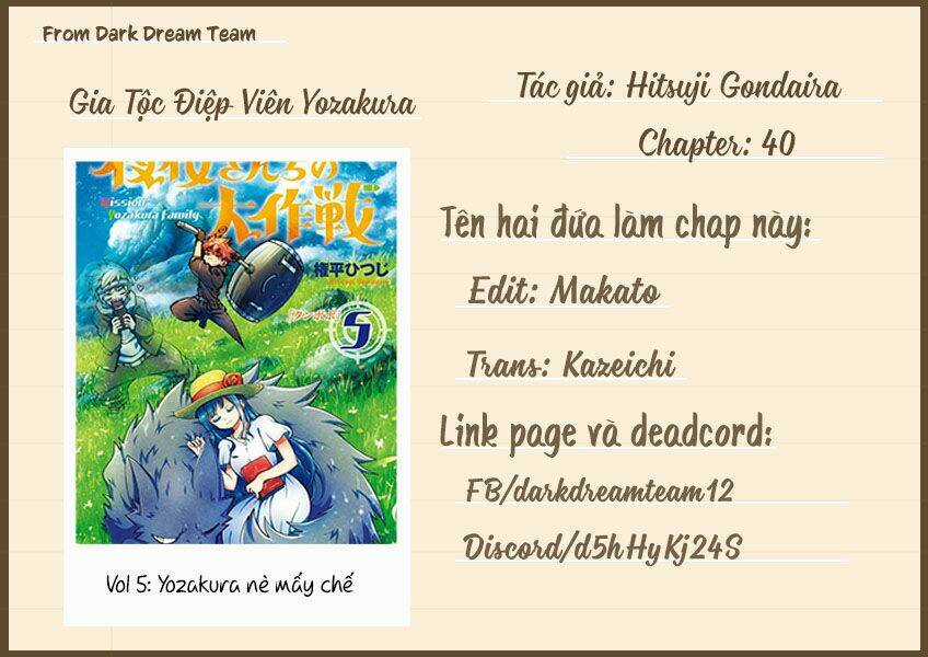 Gia Tộc Điệp Viên Yozakura Chapter 40 trang 0