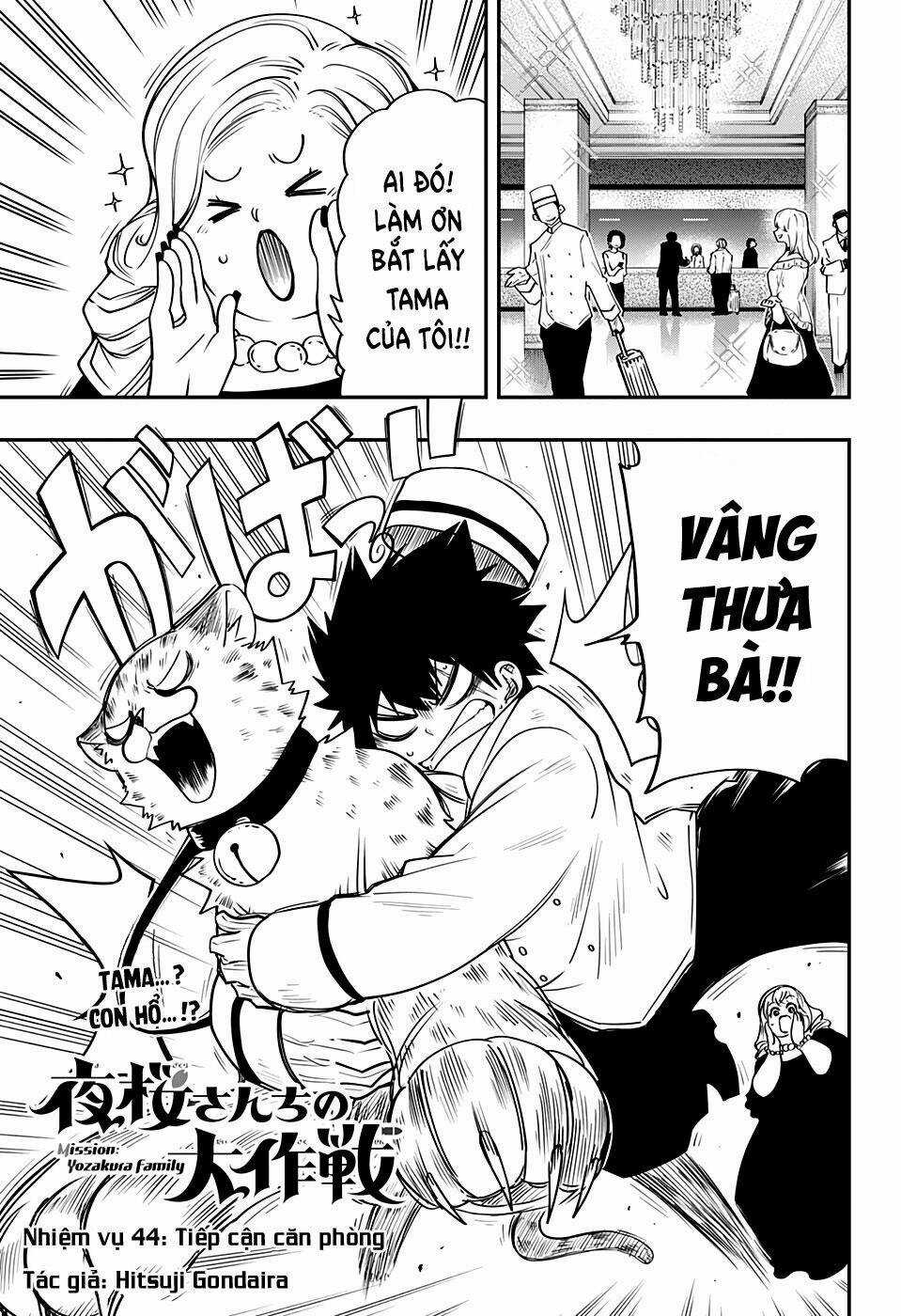 Gia Tộc Điệp Viên Yozakura Chapter 44 trang 1