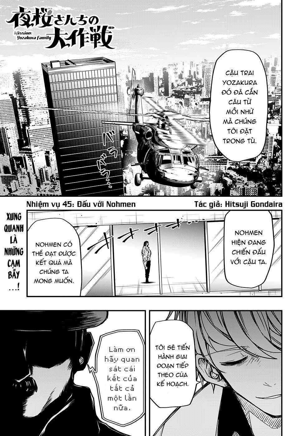 Gia Tộc Điệp Viên Yozakura Chapter 45 trang 1