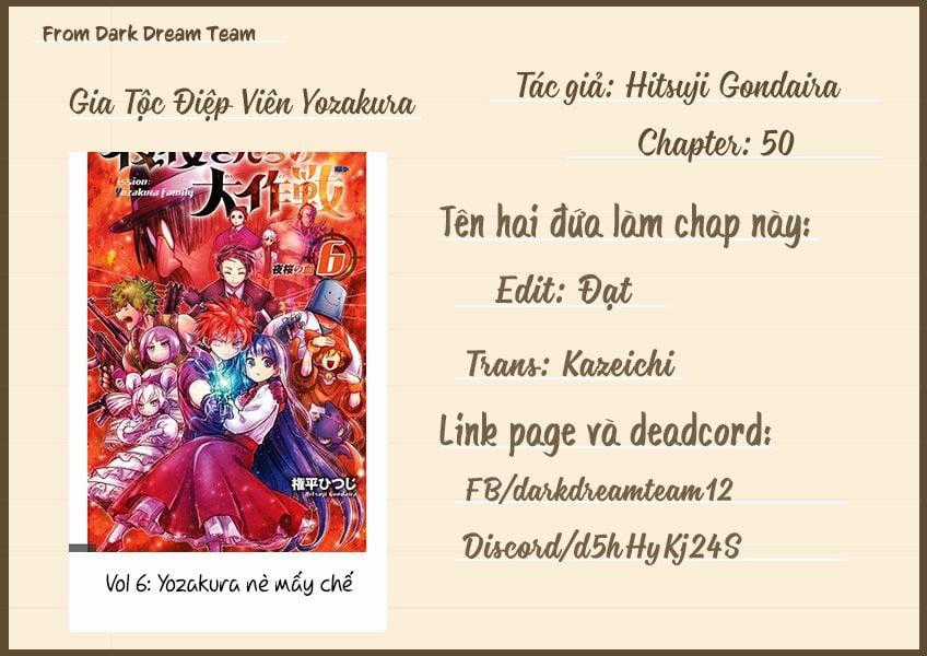Gia Tộc Điệp Viên Yozakura Chapter 50.6: ix trang 0