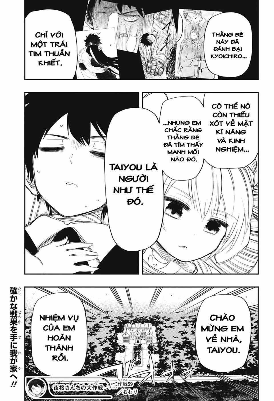 Gia Tộc Điệp Viên Yozakura Chapter 59: Trạm cuối cùng trang 1