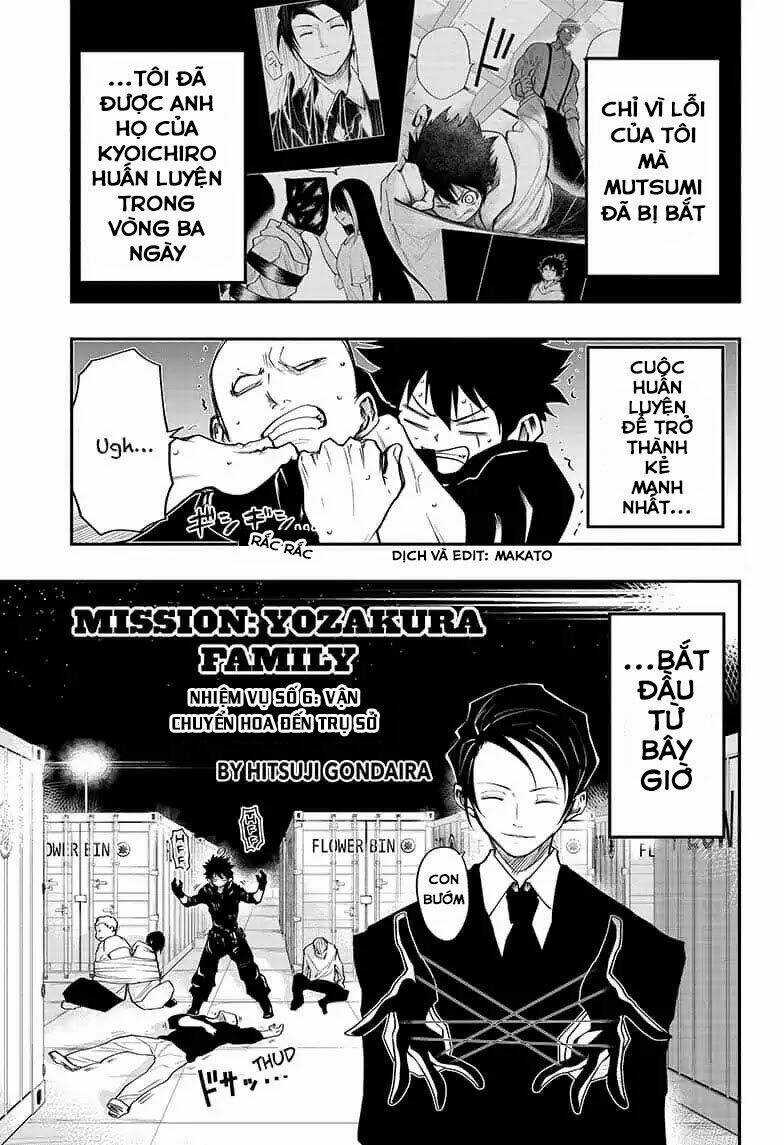 Gia Tộc Điệp Viên Yozakura Chapter 6 trang 1