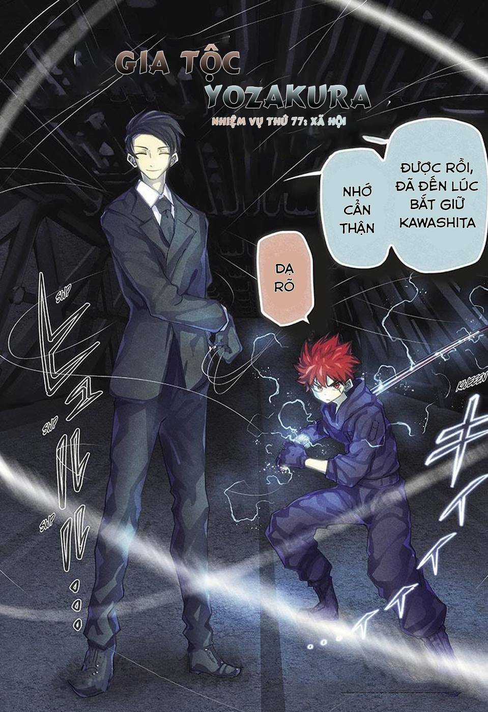 Gia Tộc Điệp Viên Yozakura Chapter 77 trang 1