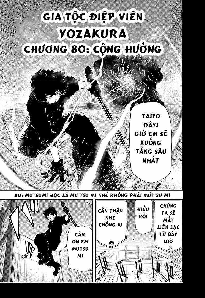 Gia Tộc Điệp Viên Yozakura Chapter 80 trang 0