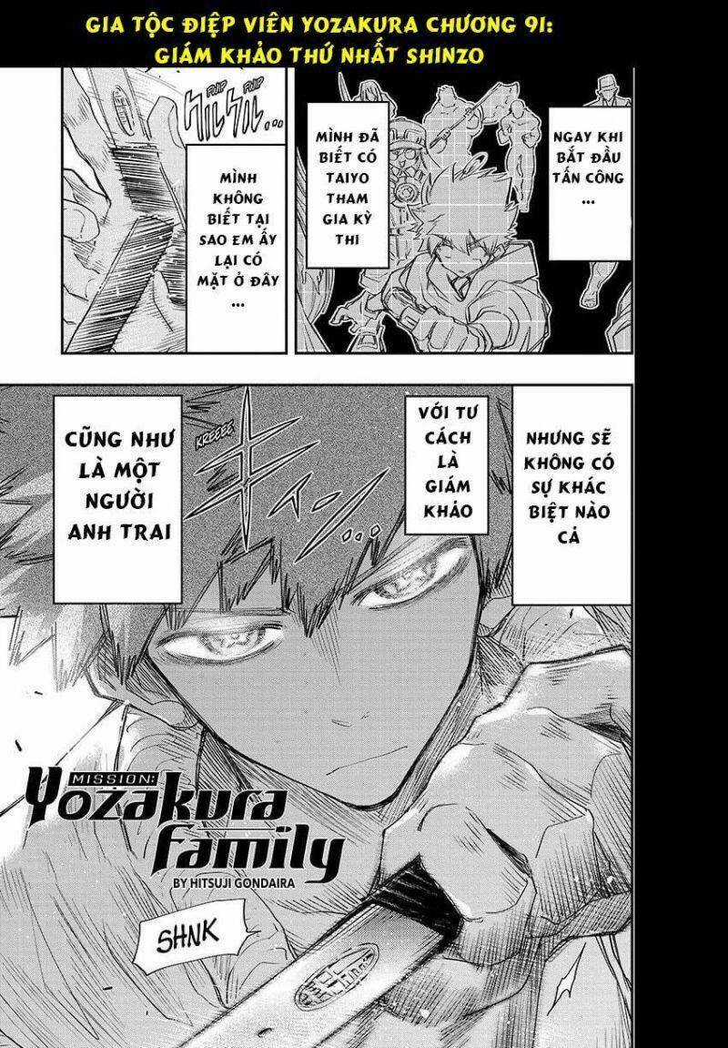 Gia Tộc Điệp Viên Yozakura Chapter 91 trang 0