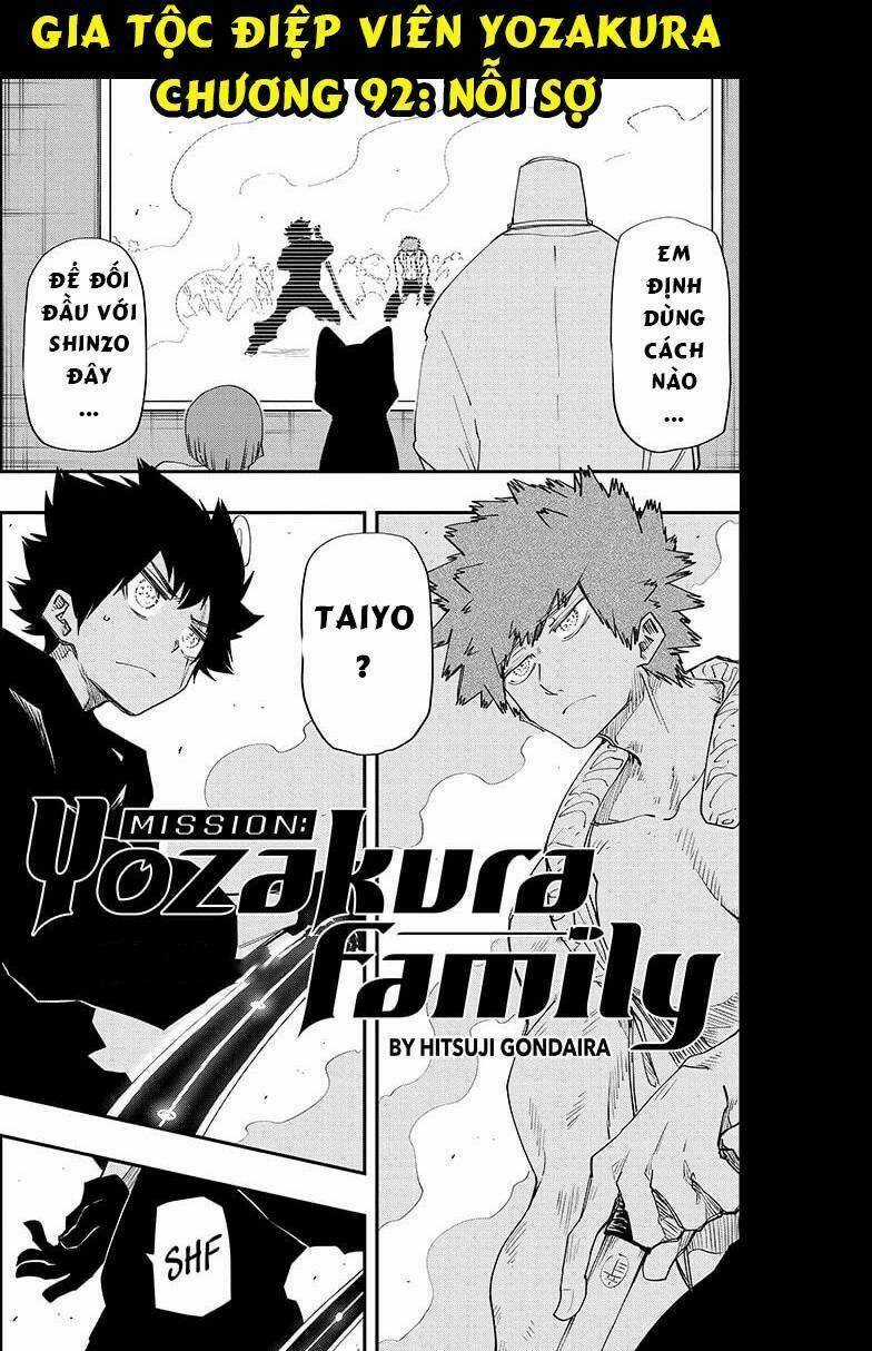 Gia Tộc Điệp Viên Yozakura Chapter 92 trang 0