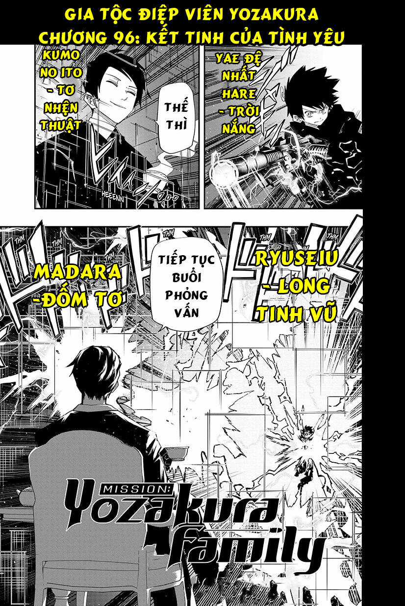 Gia Tộc Điệp Viên Yozakura Chapter 96 trang 0