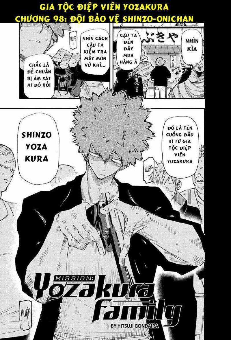 Gia Tộc Điệp Viên Yozakura Chapter 98 trang 0