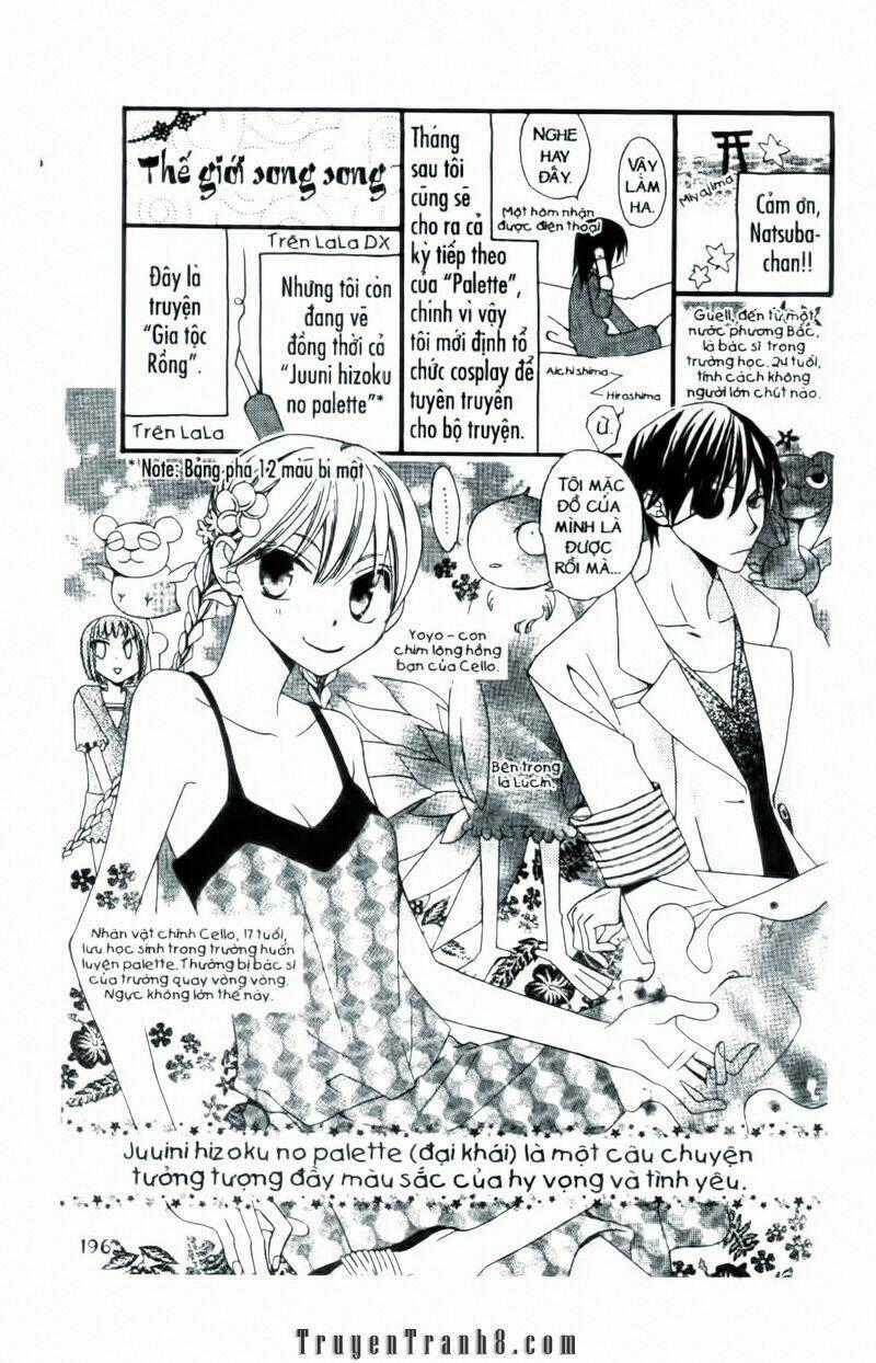 Gia Tộc Rồng - Two Flowers For The Dragon Chapter 0 trang 36