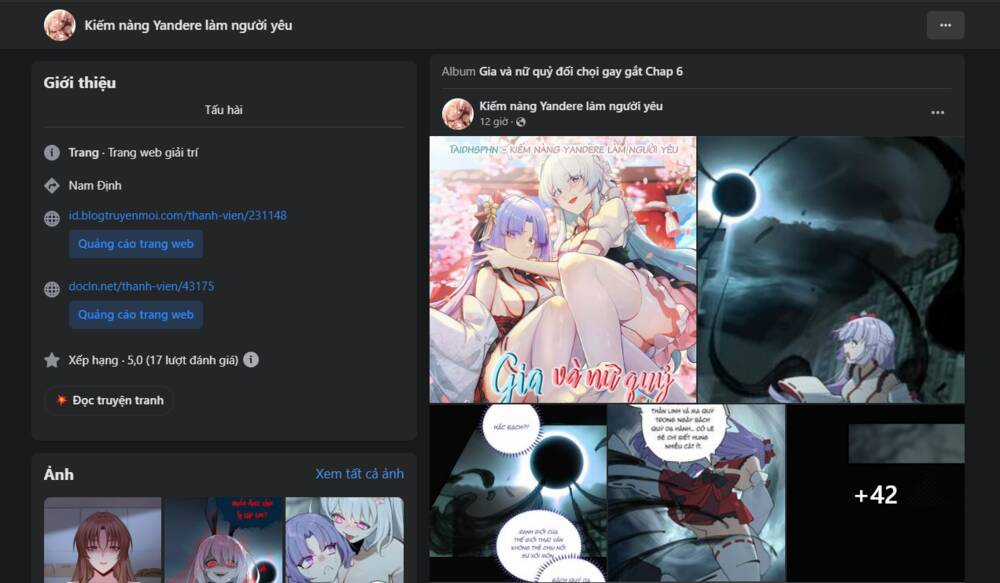 Gia Và Nữ Quỷ Đối Chọi Gay Gắt Chapter 6 trang 3