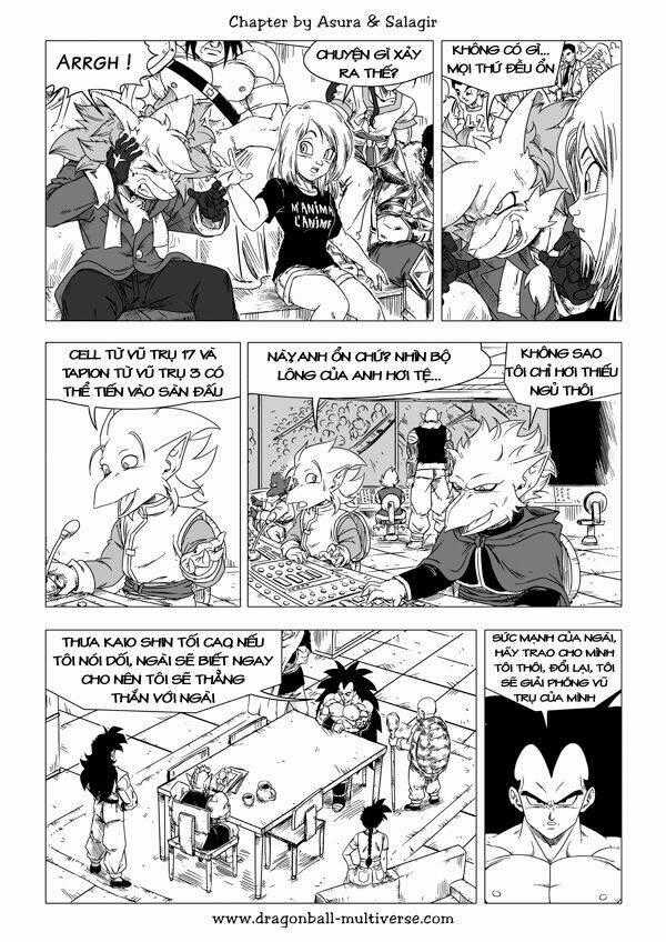 Giải Đấu Giữa Các Vũ Trụ Song Song Chapter 49 trang 1
