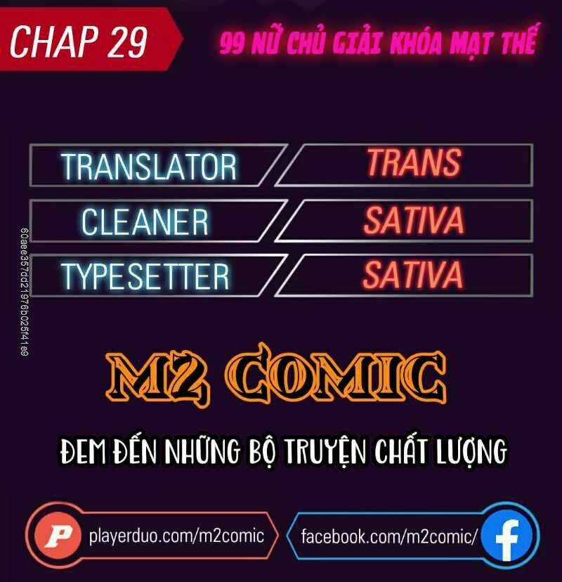 Giải Thoát 99 Nữ Chính Ở Mạt Thế Chapter 29 trang 1