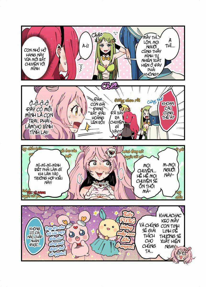 Giai Xinh Chung Học Làm Ma Pháp Thiếu Nữ Chapter 1 trang 5