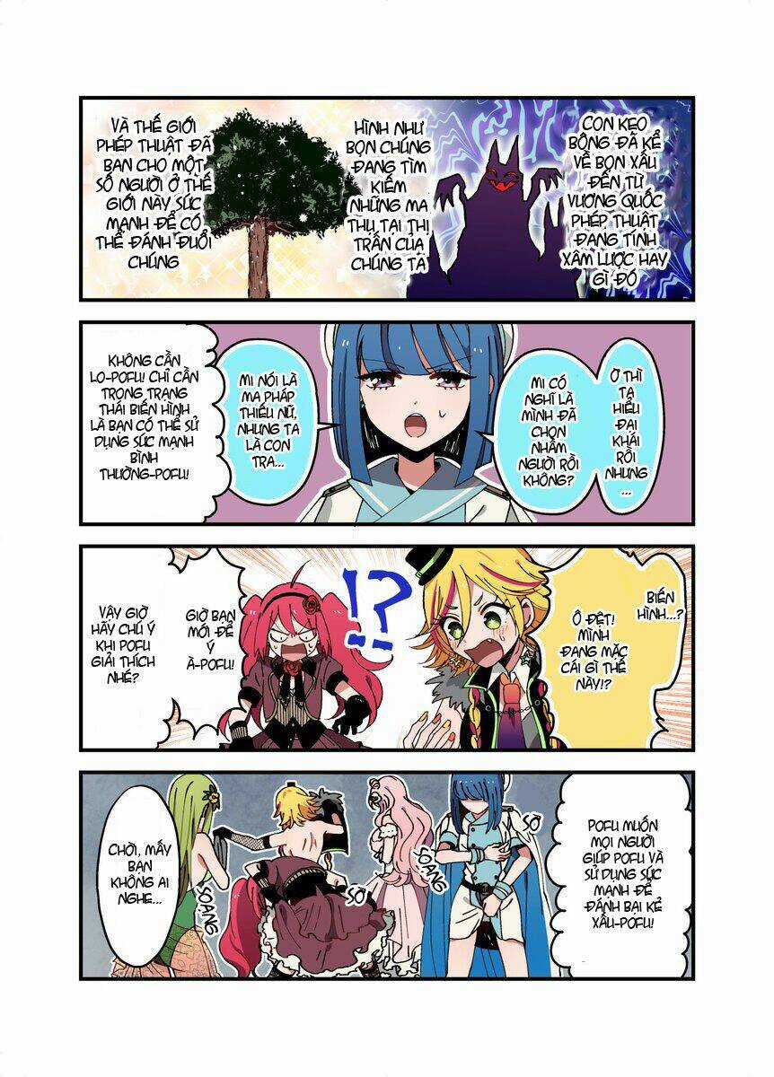 Giai Xinh Chung Học Làm Ma Pháp Thiếu Nữ Chapter 1 trang 7