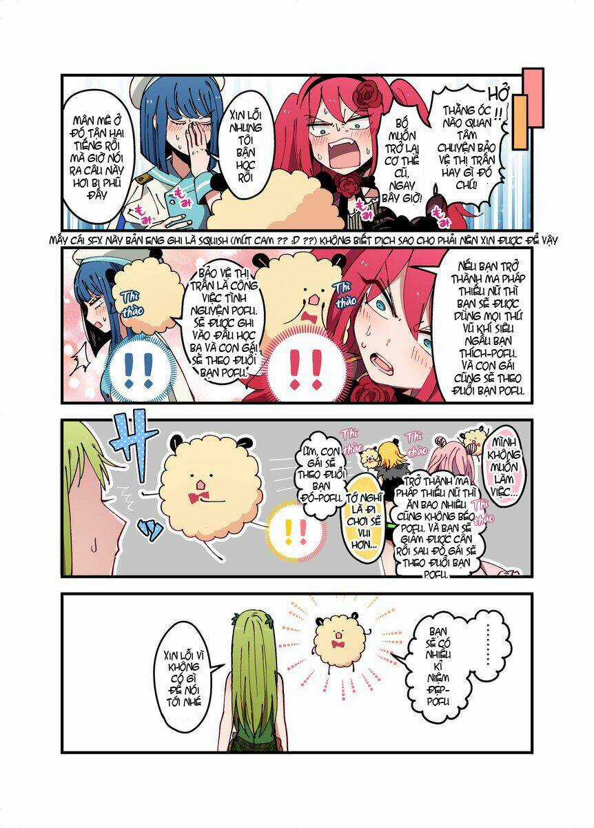 Giai Xinh Chung Học Làm Ma Pháp Thiếu Nữ Chapter 1 trang 8