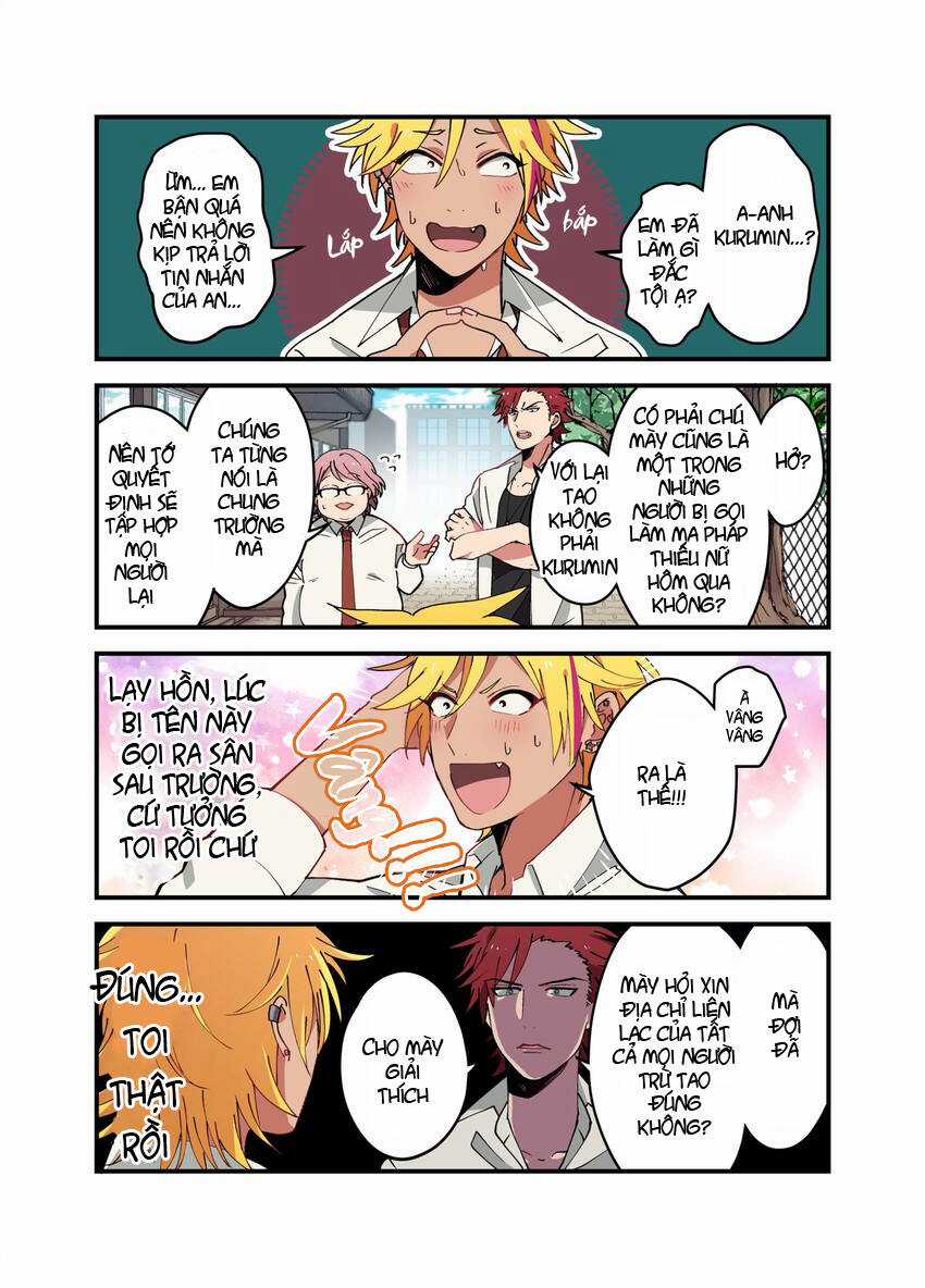 Giai Xinh Chung Học Làm Ma Pháp Thiếu Nữ Chapter 2 trang 11