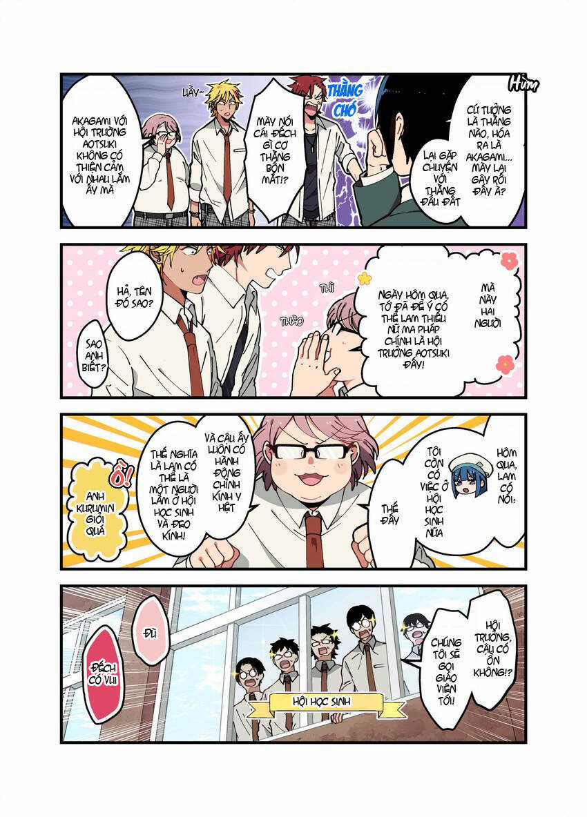 Giai Xinh Chung Học Làm Ma Pháp Thiếu Nữ Chapter 2 trang 13