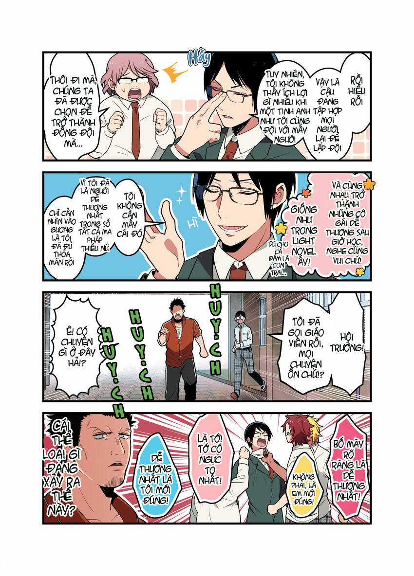 Giai Xinh Chung Học Làm Ma Pháp Thiếu Nữ Chapter 2 trang 15